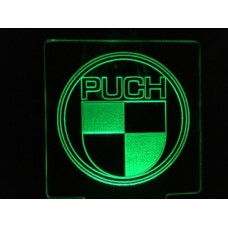 Puch - Plexiglas Diodeskilt