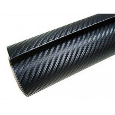 CF3D-B1 3D Carbonfiber Folie, Sort Mat